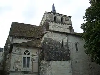 The church of Our Lady, in Coussay-les-Bois