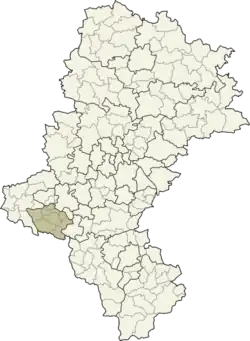 Location within Silesian Voivodeship