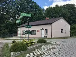 The community centre in Szteklin