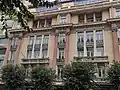 The former Hotel Gran Bretagne (arch. Max Rubens)