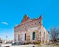 The partially restored synagogue as of 2020