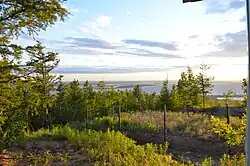 View of Kobyasky District near the urban-type settlement of Sangar