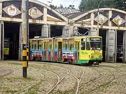 Lviv's old tram depot