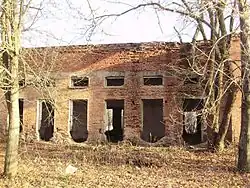 'Artistic Ceramicist' factory, in ruins