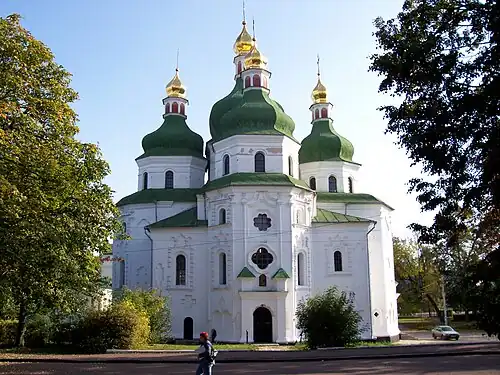 St. Nicholas Cathedral in Nizhyn, the prototype of Ukrainian Baroque