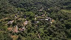 Air view of the village