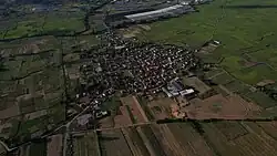 Air view of the village
