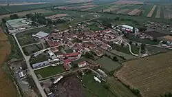Air view of the village