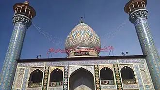 Horizontal view of the tomb of Sayyid Alauddin Hussein