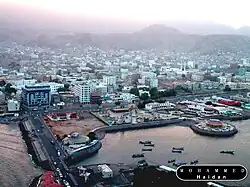 View of Aden from Sira Fortress