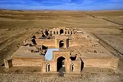 Ribat-i Sharaf caravanserai in Khorasan (northeastern Iran), built in 1114–1115