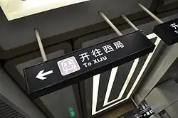 Directional Sign