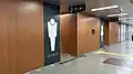 North ticket gate Toilet