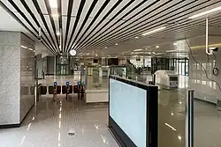 Concourse prior to opening