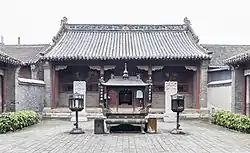 Temple courtyard