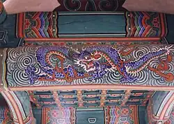 Azure Dragon in Hanbyeongnu Pavilion