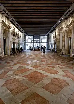 Portego of Ca' Pesaro