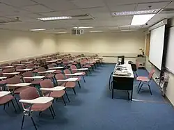 Image of empty classroom