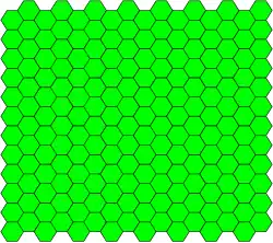 Hexagonal tiling H = dΔ = tΔ