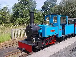 Alan Keef 2-6-0TT "Bunty" at Etal Station