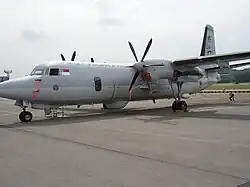 RSAF 121Sqn's Fokker 50 MPA.