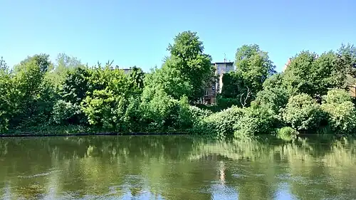 View of the tenement from the Brda river