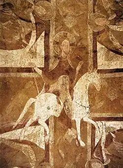 Christ on a White Horse (12th c.)