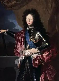 Portrait of Philippe d'Orléans, Duke of Chartres (1674–1723)