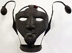 18th century scold's bridle in the Märkisches Museum Berlin