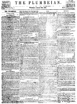 The Plumbeian, 1847