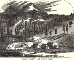 Onion Valley and Pilot Peak, California