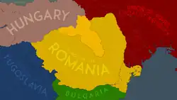Romania on 7 September 1940, after the Treaty of Craiova.
