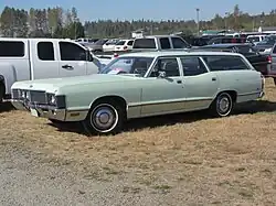1971 Mercury Meteor Rideau 500 station wagon