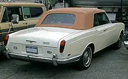 1971 RR Corniche rear view