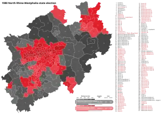 1980 North Rhine-Westphalia state election