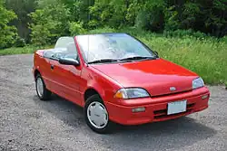1992 Geo Metro convertible (US)