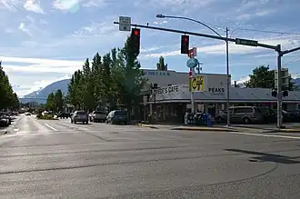 Photo of the Double R Diner's real-life filming location in Washington State