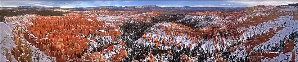Image 33Bryce Canyon National Park Amphitheater (winter view) (from Utah)