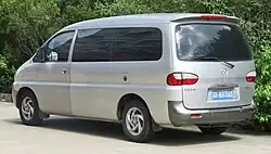 Refine I pre-facelift (JAC Refine) rear
