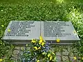 World War II memorial at the St. Nicolai cemetery