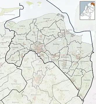 Dorkwerd is located in Groningen (province)