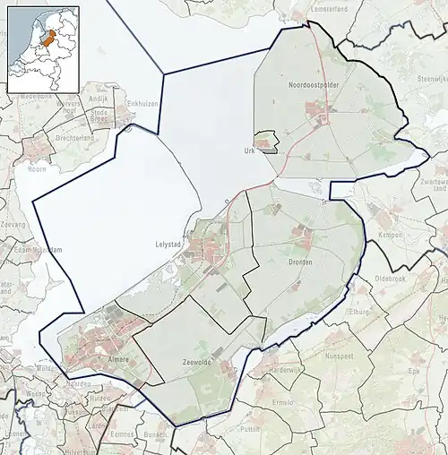 Swifterbant is located in Flevoland