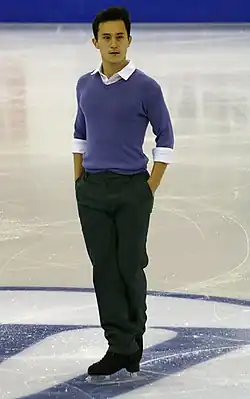 Patrick Chan at the 2015–16 Grand Prix of Figure Skating Final