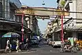 Entrance of Thieves' Market or commonly known as Woeng Nakhon Kasem, a historic shopping district in the district