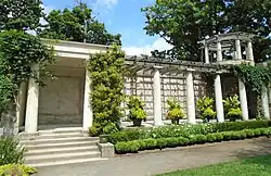 One of the Walled Garden's loggias