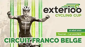 Event poster with previous winner Fabio Jakobsen