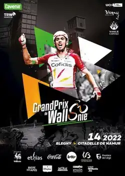 Event poster with previous winner Christophe Laporte