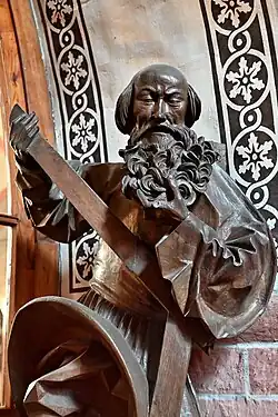 Andreas with the cross