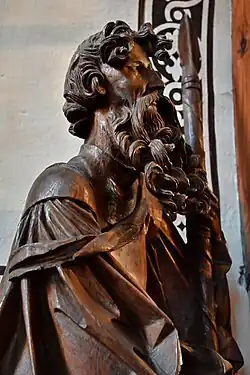 Thomas with the lance