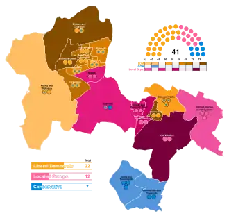 2023 results map